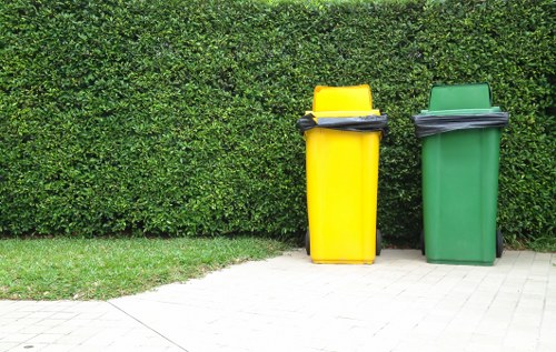 Professional waste management team